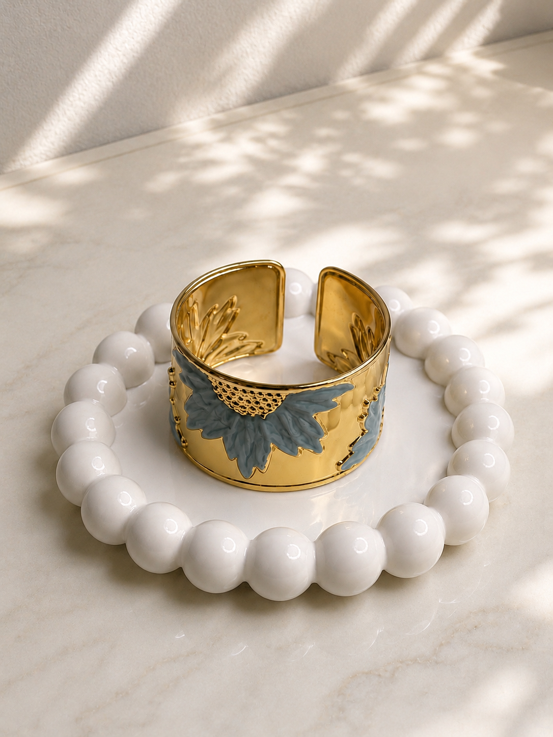 Winged Cuff Bangle