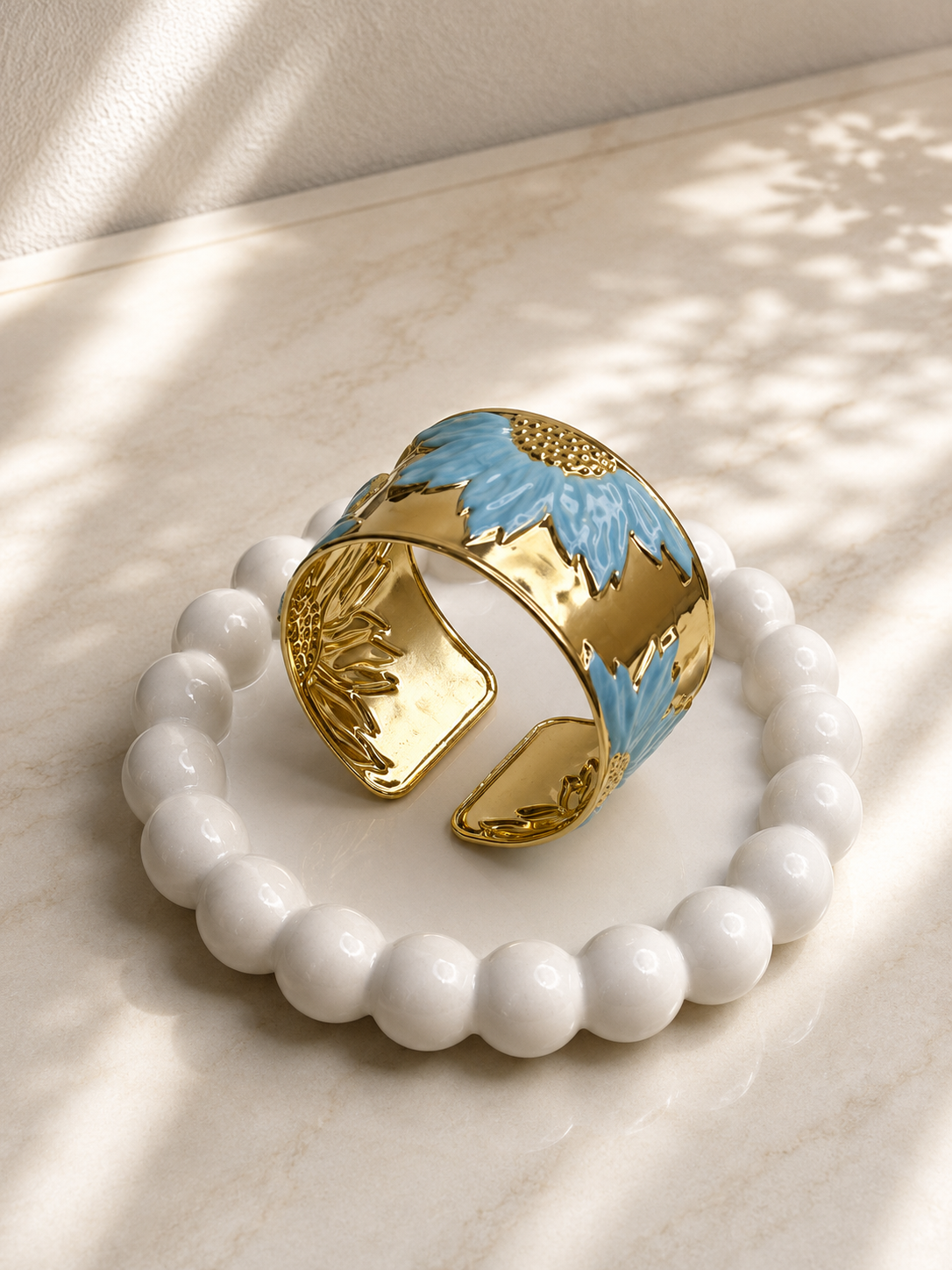 Winged Cuff Bangle