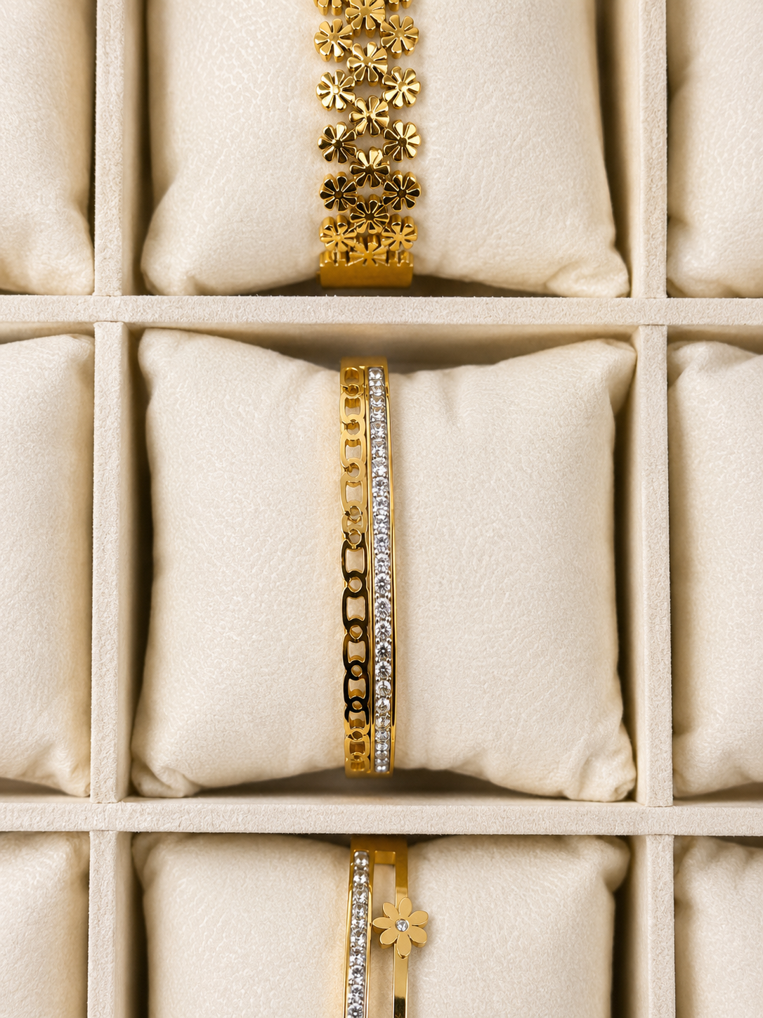 Crystal Line Bangle (adult size)