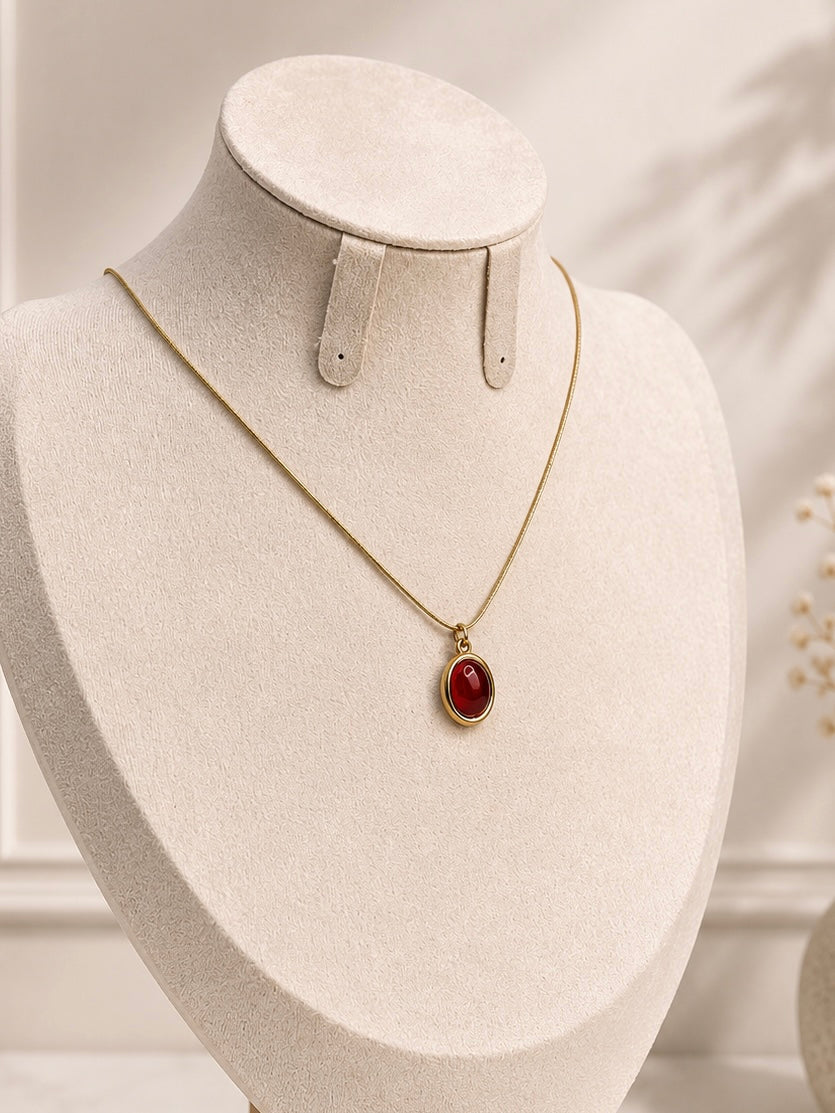 Ruby Glow Pendant